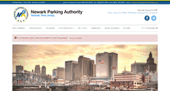 Desktop Screenshot of newarkparking.org